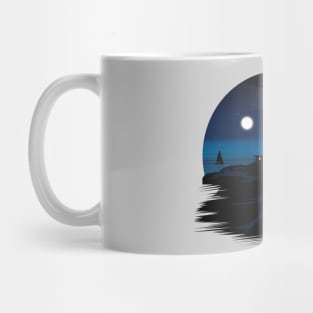 Lighthouse - Night Mug